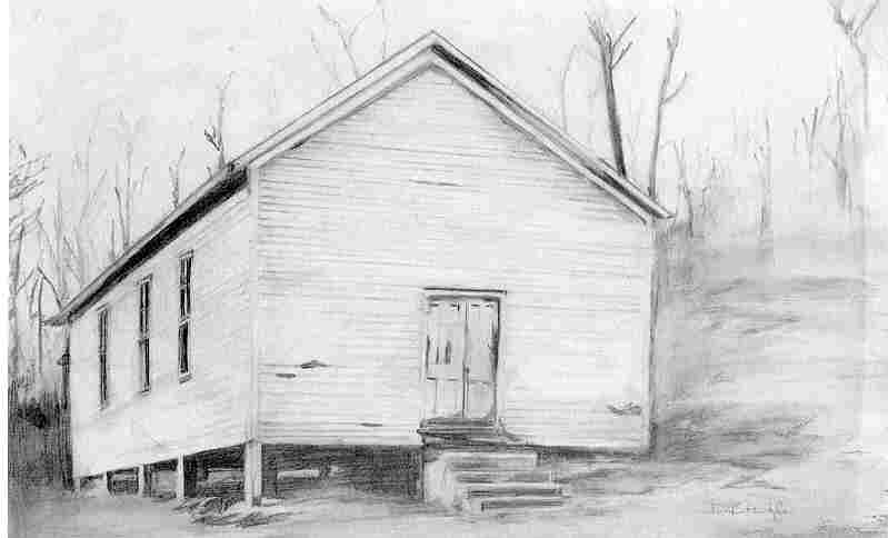 Sketch of house